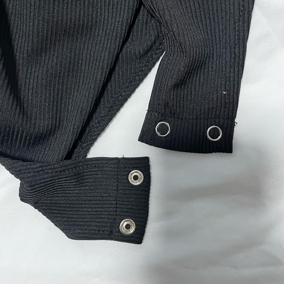 Shein ribbed rouched body suit - Picture 4 of 4